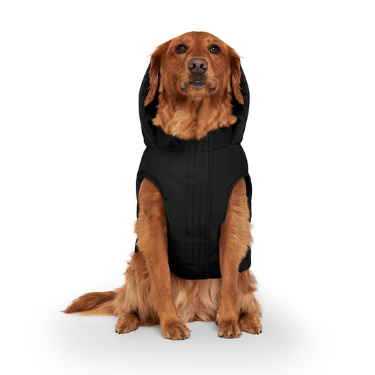 Canada Pooch Waterproof Puffer Dog Jacket Black X Small