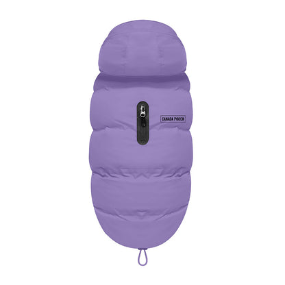 Canada Pooch Waterproof Puffer Dog Jacket Violet X Small