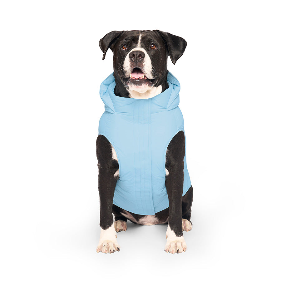 Canada Pooch Waterproof Puffer Dog Jacket Ice Blue X Small