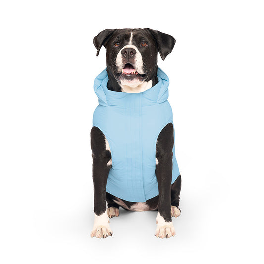 Canada Pooch Waterproof Puffer Dog Jacket Ice Blue X Small