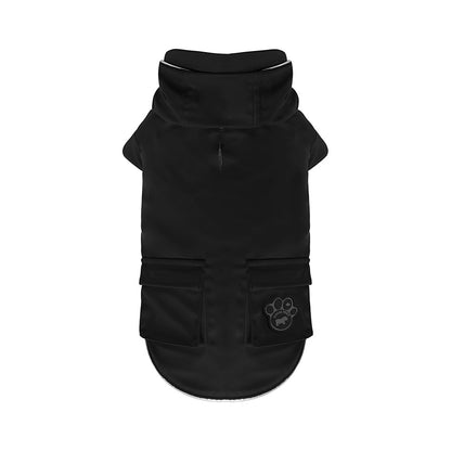 Canada Pooch Torrential Tracker Dog Raincoat Black