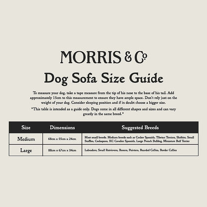 William Morris Strawberry Thief Pet Sofa