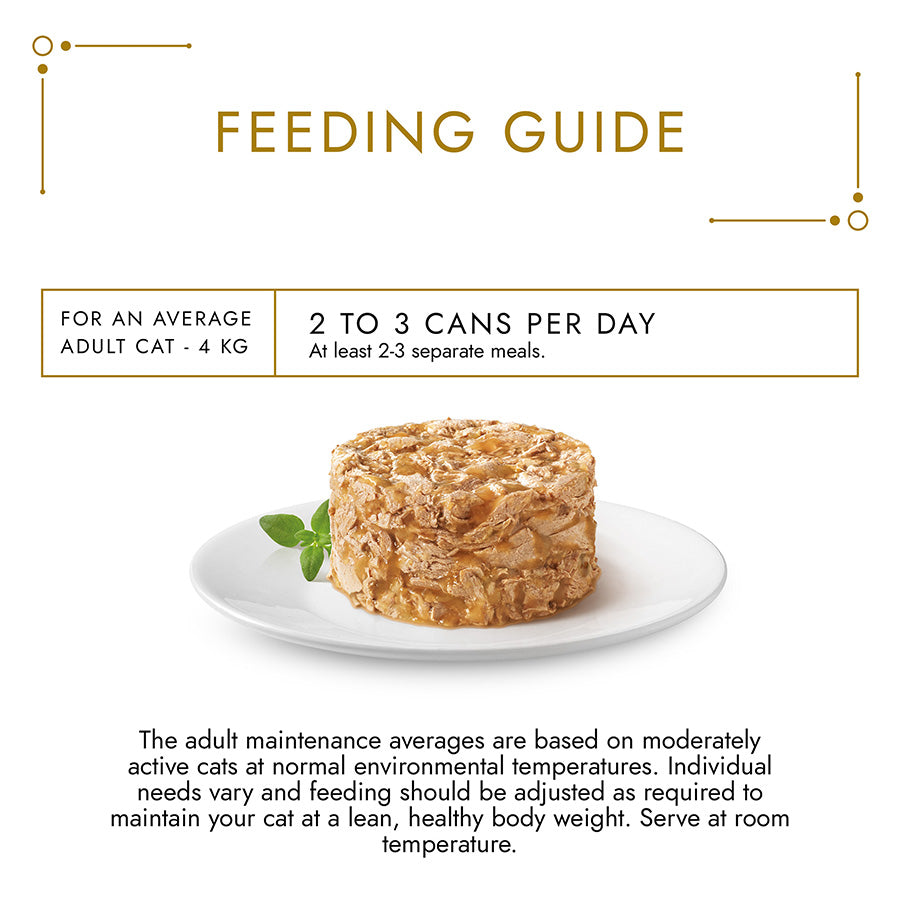 Gourmet Gold Savoury Cake Wet Adult Cat Food Meat & Fish 8x85g