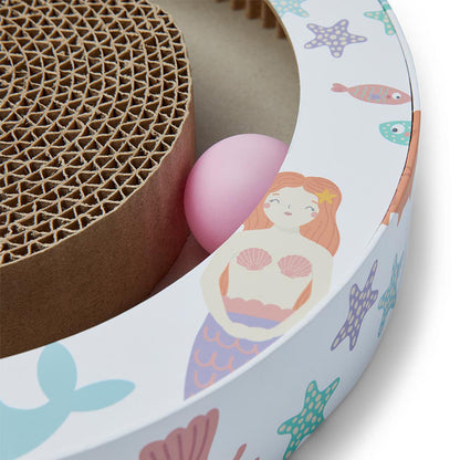 Baby Bea Cardboard Play and Scratch Kitten Toy