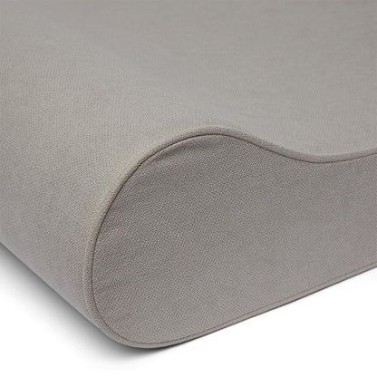 Noble Chenille Curved Dog Mattress Biscuit Medium