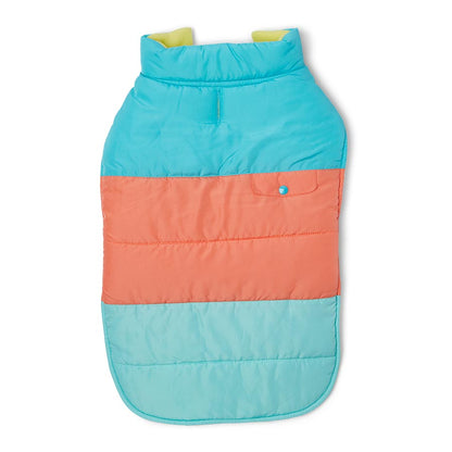 Pets at Home Colourblock Dog Jacket Muti