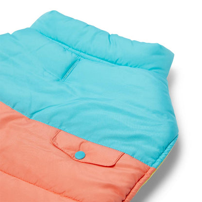 Pets at Home Colourblock Dog Jacket Muti