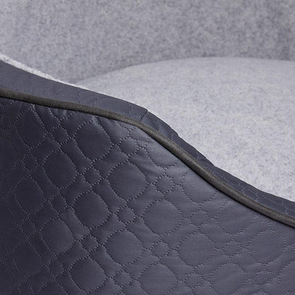 Wainwright's Extra Support Quilted Oval Dog Bed Grey