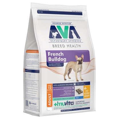 AVA Veterinary Approved French Bulldog Dry Adult Dog Food 12kg