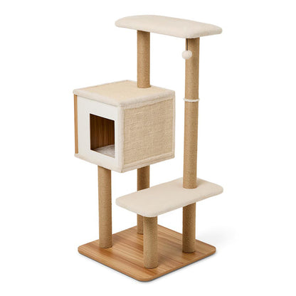 Pets at Home Coco Haven Cat Tower Natural