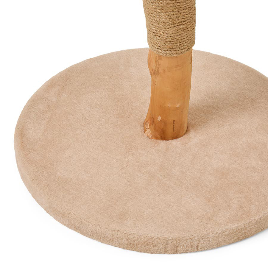 Pets at Home Tom Snooze & Swat Cat Tower Natural