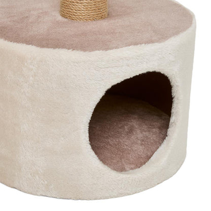 Pets at Home Pepper Scratch & Snooze Cat Hideaway Natural