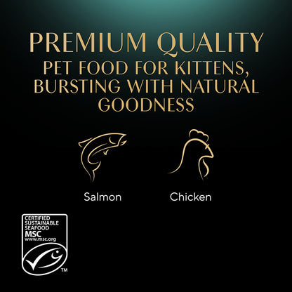 Sheba Mixed Selection Wet Kitten Food in Gravy 40x85g Pouches
