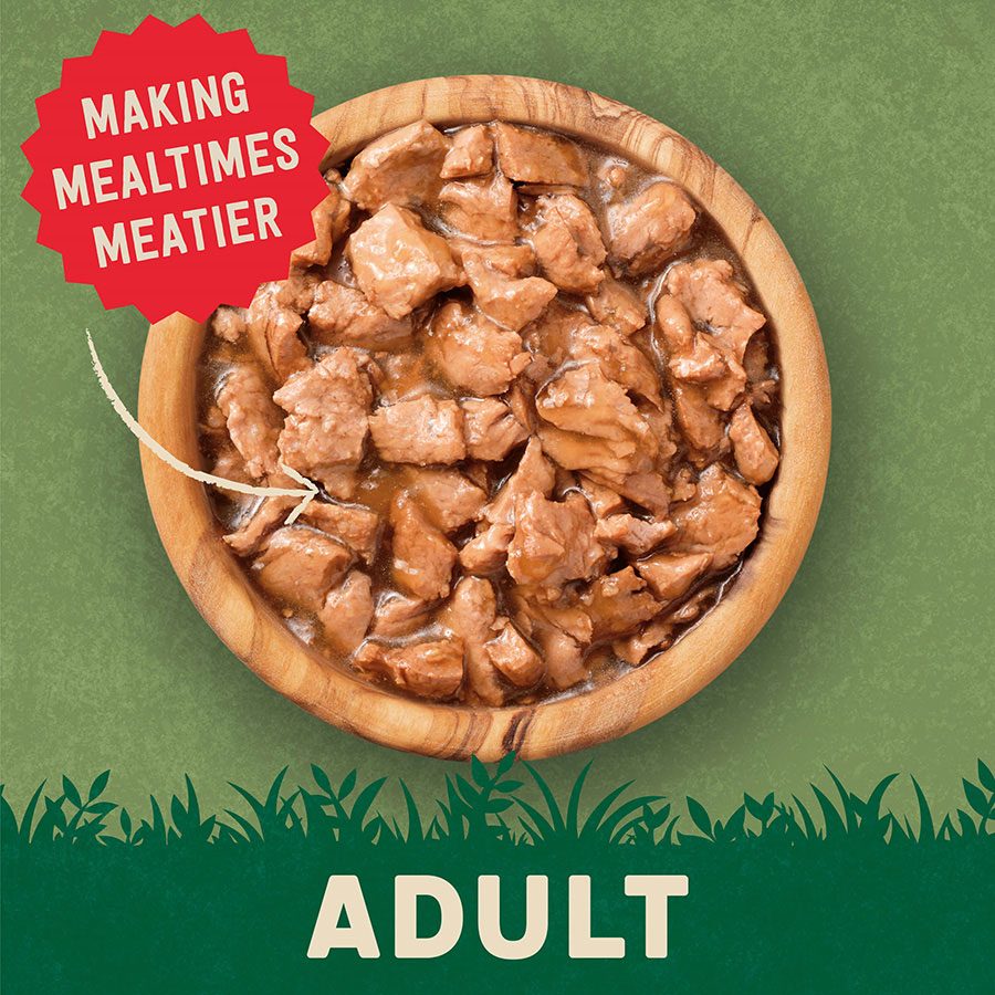 Harringtons Wet Adult Cat Food Meat In Gravy 40 x 85g Pouches