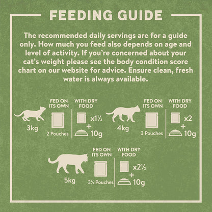 Harringtons Wet Adult Cat Food Meat In Gravy 40 x 85g Pouches