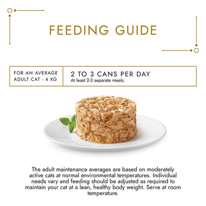 Gourmet Gold Savoury Cake Wet Adult Cat Food Meat and Vegetables 8 x 85g
