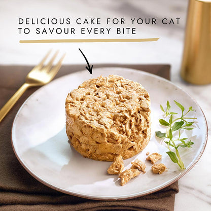 Gourmet Gold Savoury Cake Wet Adult Cat Food Meat and Vegetables 8 x 85g