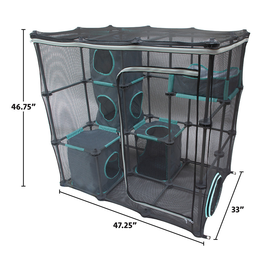 SportsPet Outdoor Mega Catio Cat Playset Kit