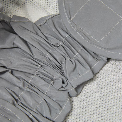Pets at Home Reflective Dog Vest With Storage Bag Silver