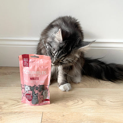 Scrumbles Niblets Meaty Cat Treats Salmon 50g