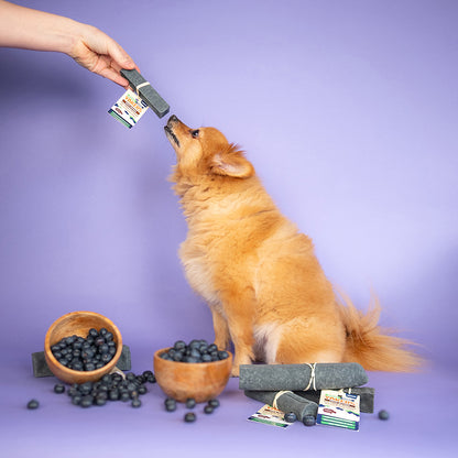 Yakers Dog Chew Treat Blueberry