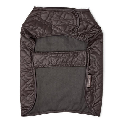Wainwright's Shower Resistant Quilted Dog Jacket Espresso