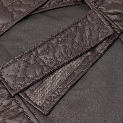 Wainwright's Shower Resistant Quilted Dog Jacket Espresso