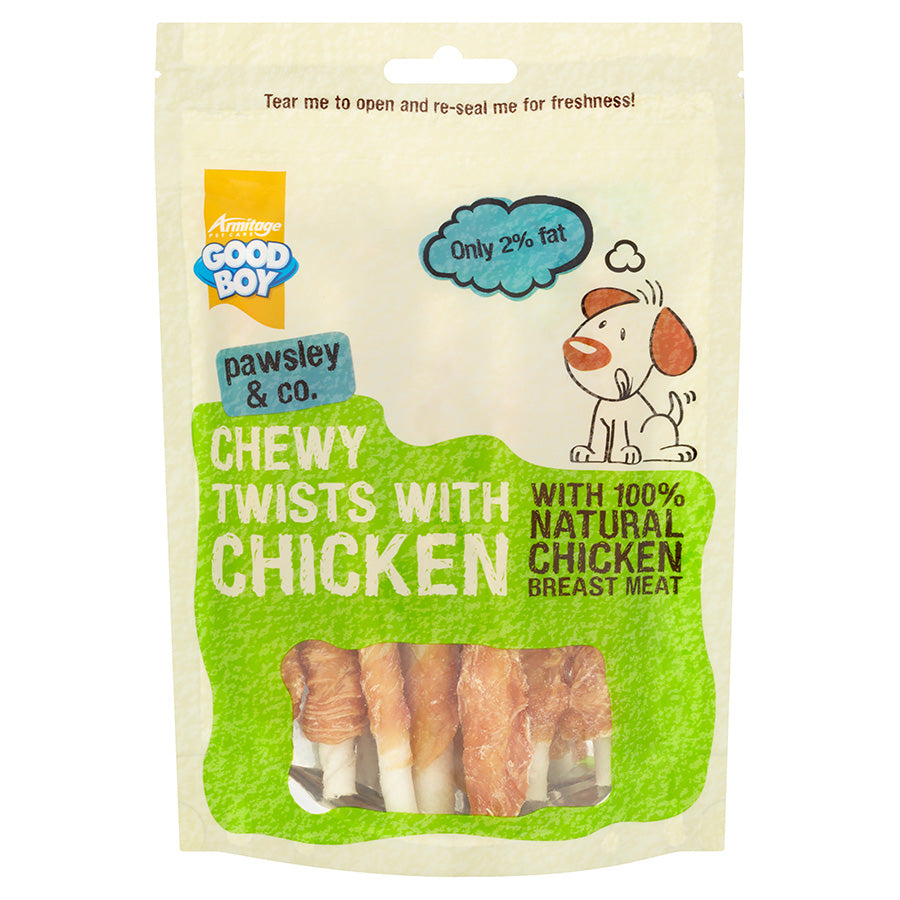 Good Boy Chicken Twists Dog Treats