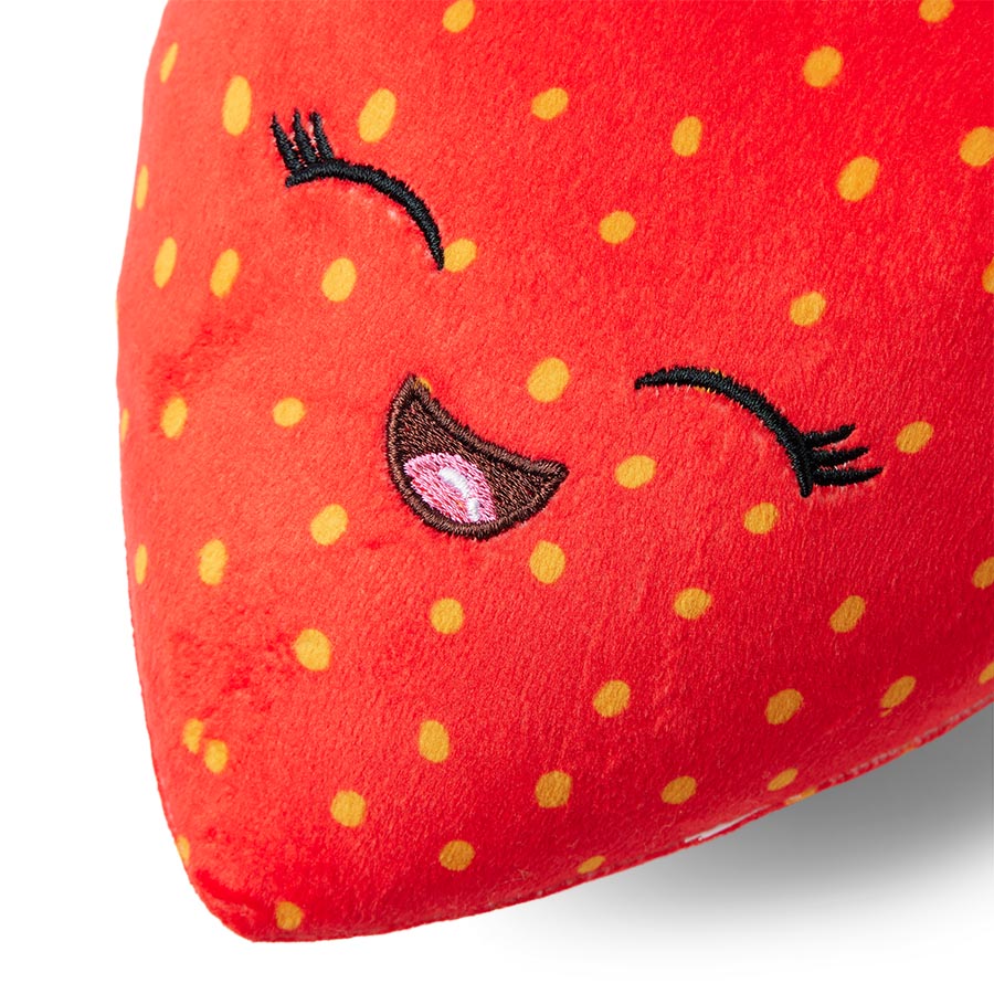 Pets at Home Sassy Strawberry Squeaky Dog Toy