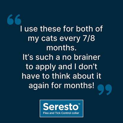 Seresto Flea & Tick Control Cat Collar 8kg & Under