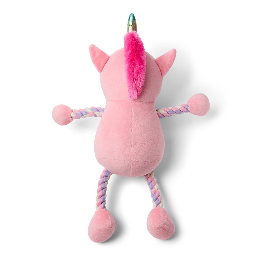 Pets at Home Rope Unicorn Dog Toy Large