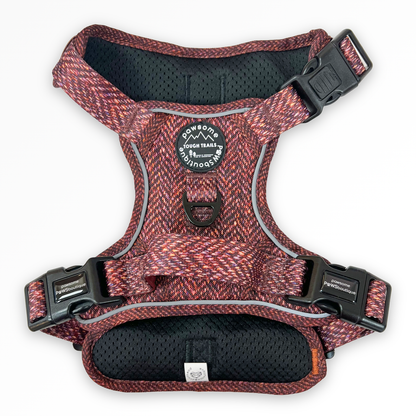 Pawsome Paws Boutique Country Burgundy Tough Trails Dog Harness