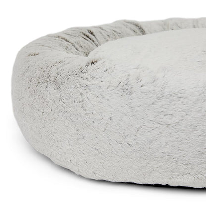 Pets at Home Snug Donut Dog Bed Snow Grey Large