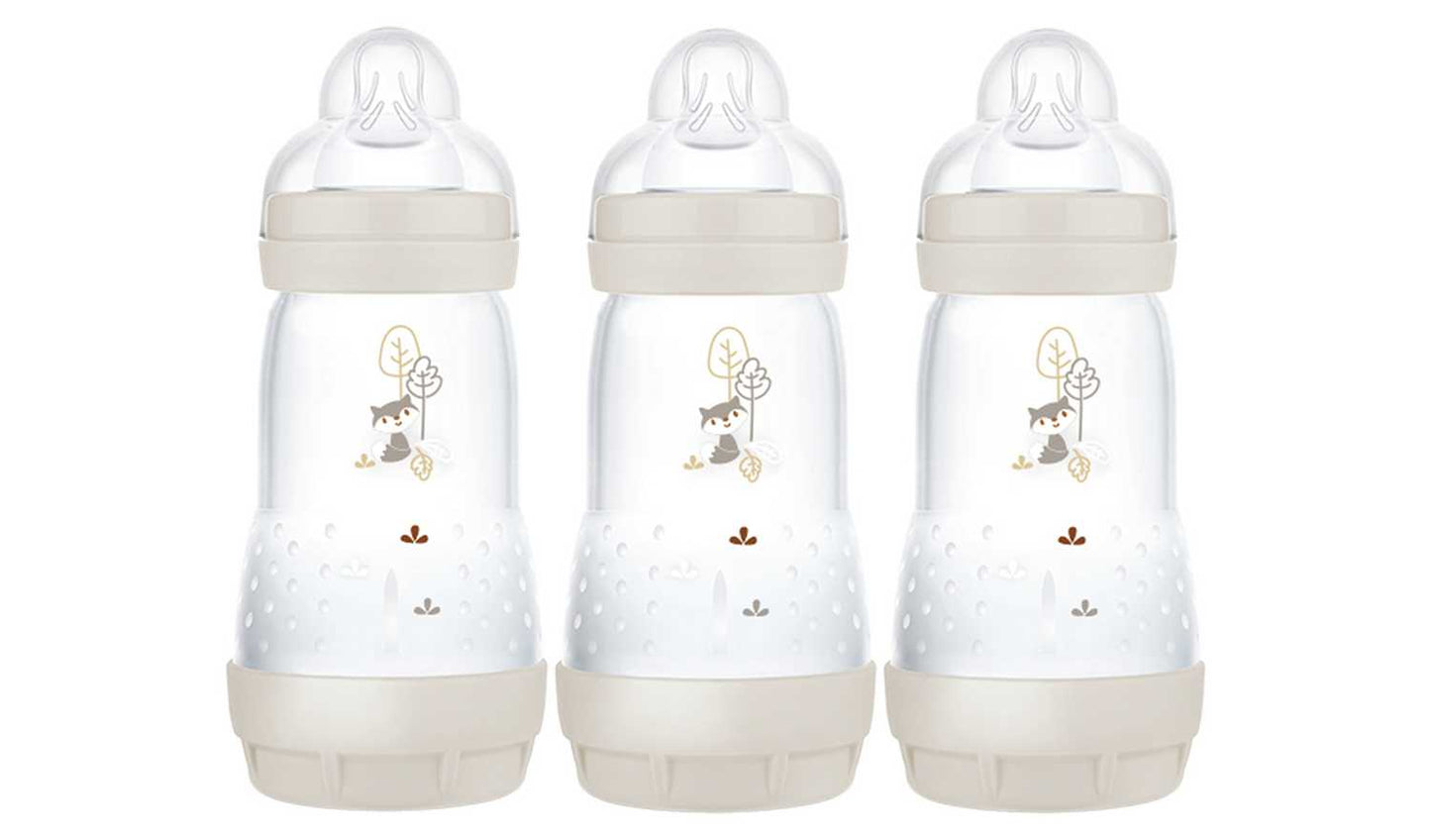 MAM Easy Start Anti-Colic 260ml Baby Bottle 3 Pack - Unisex