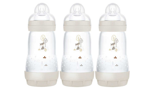 MAM Easy Start Anti-Colic 260ml Baby Bottle 3 Pack - Unisex