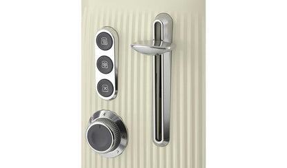 Breville VTR003 Bold 2 Slice Toaster - Cream and Silver