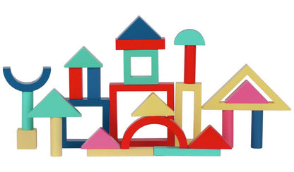 Chad Valley Wooden Geo Blocks
