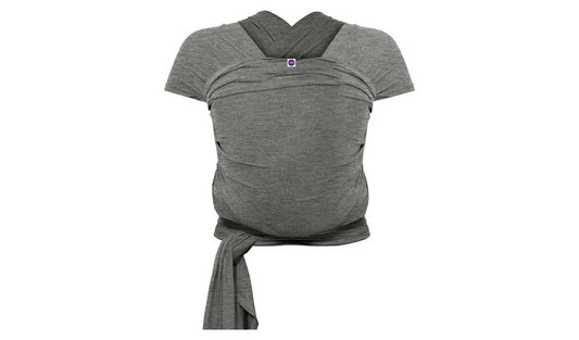 Izmi Essential Baby Wrap - Mid Grey