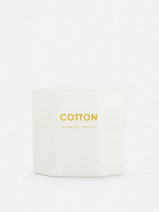 Linen Scented Hexagonal Candle