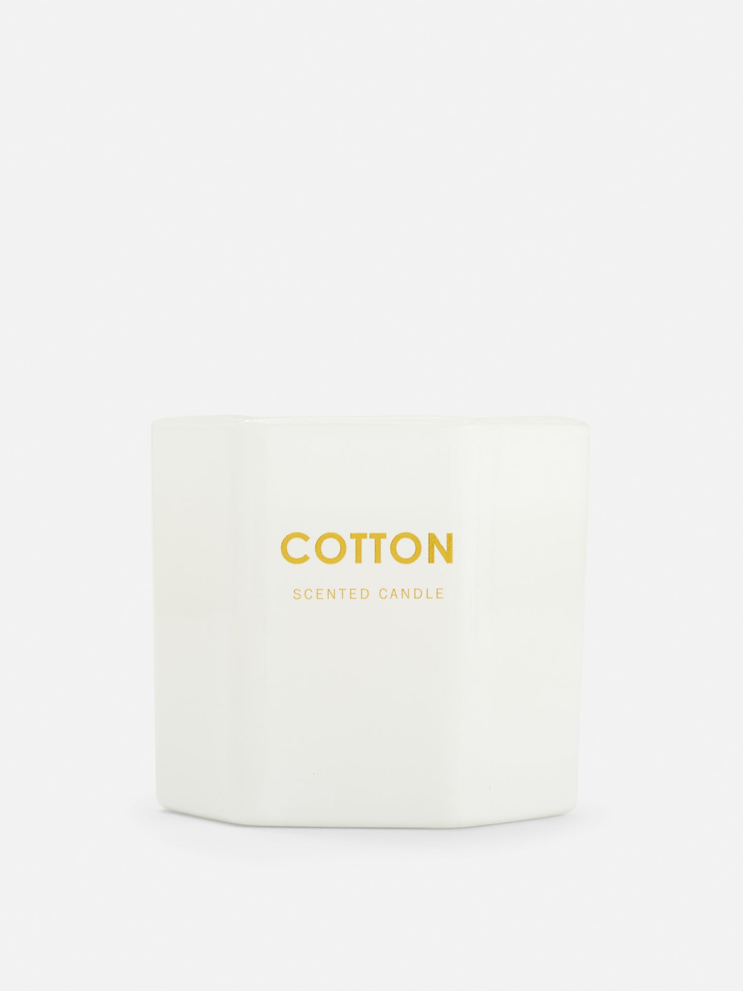 Linen Scented Hexagonal Candle