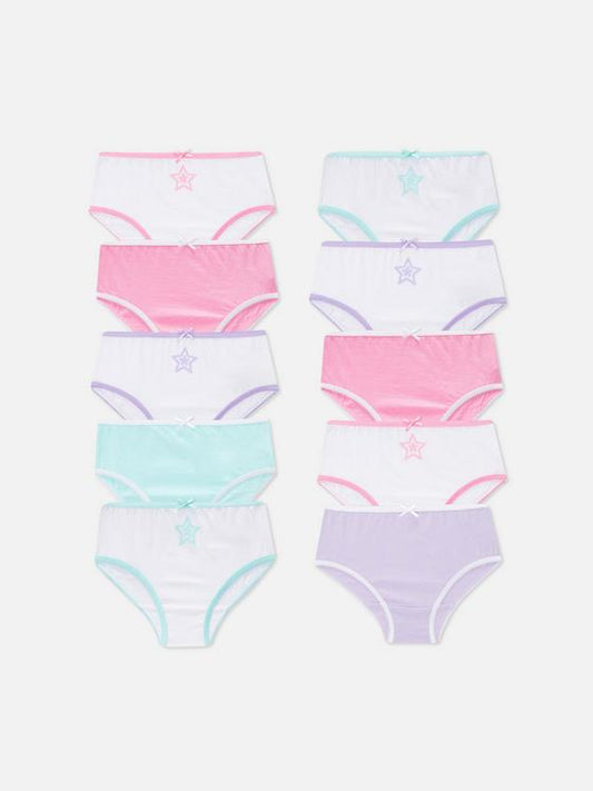 10pk Colour Contrast Full Briefs