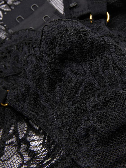 Lace Non-Padded Bra & G-String Set
