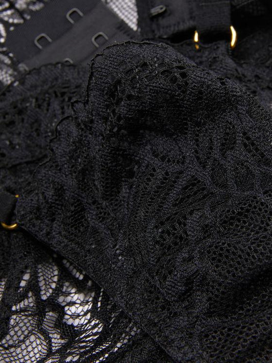 Lace Non-Padded Bra & G-String Set