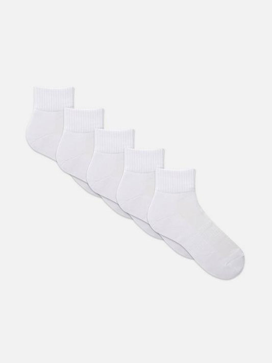 5pk Quarter Crew Socks