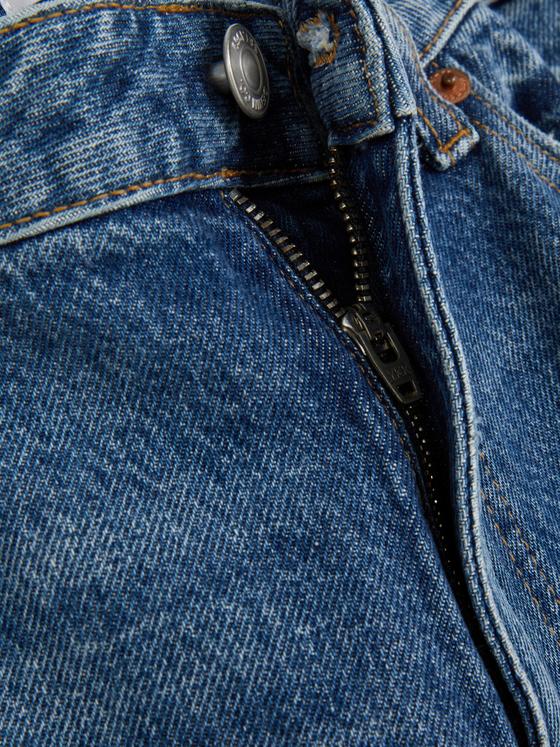 Ripped Denim Mom Jeans