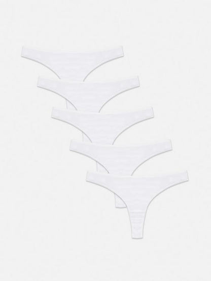 5pk Microfibre Thongs