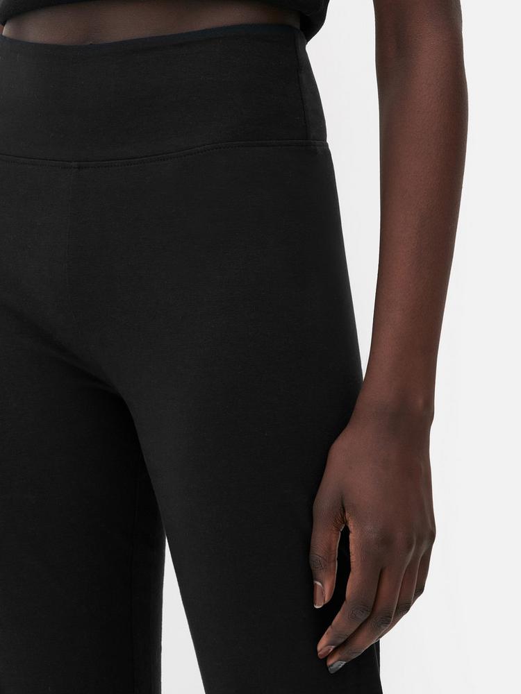High-Waisted Flared Leggings