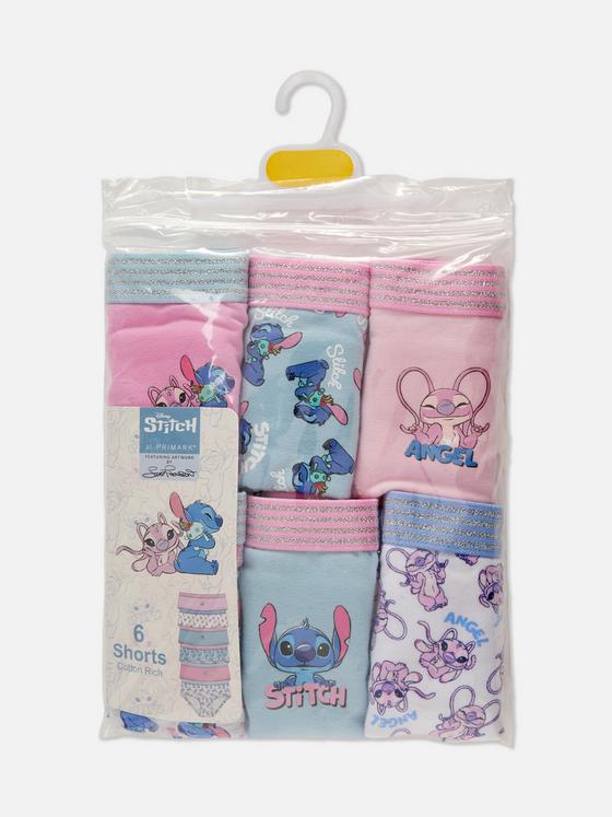 6pk Disney’s Stitch Hipster Briefs