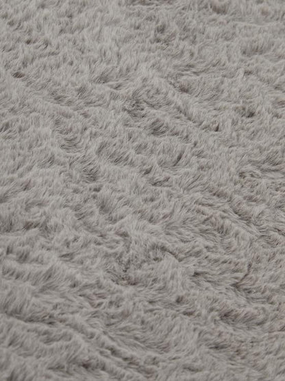 Rectangular Faux Fur Rug