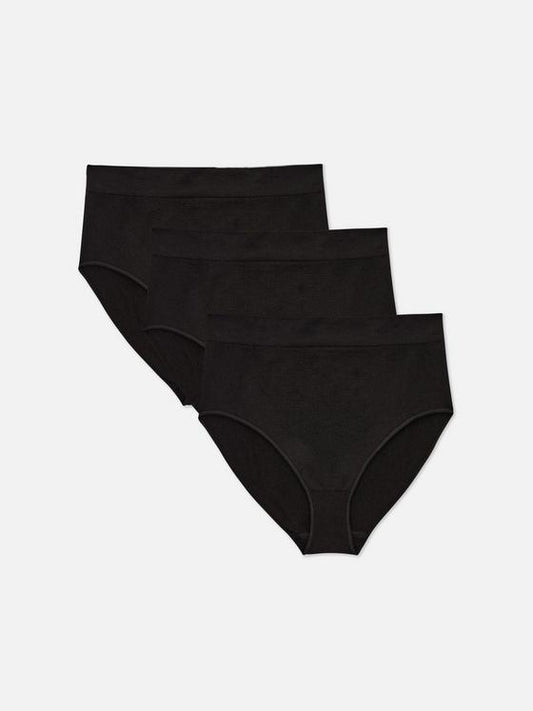 3pk High Waisted Comfort Briefs